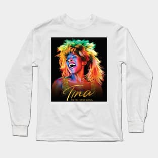 Tina Turner // The Queen of Rock RIP 1939 -2023 Long Sleeve T-Shirt